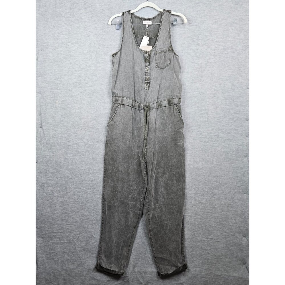 Thread & Supply Forest Acid Faithflowe Women's Summer Jumpsuit Sz M NEW